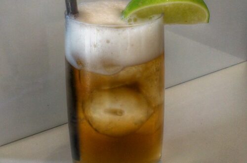 Malibu Apple and Ginger- drink z piwem imbirowym
