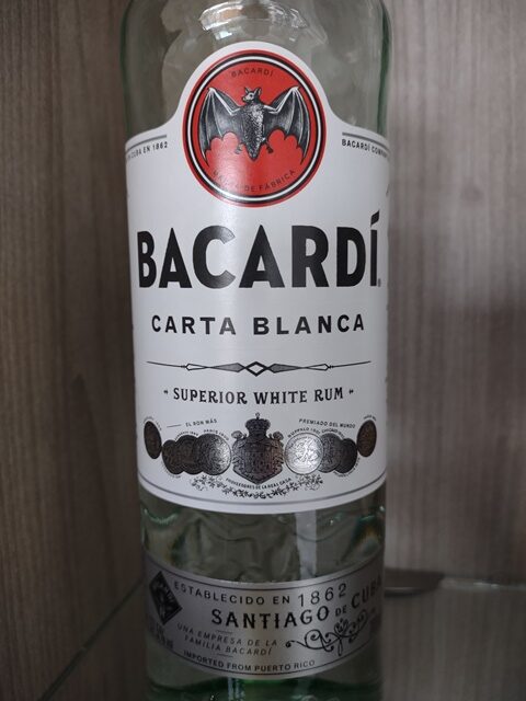 Rum Bacardi Carta Blanca