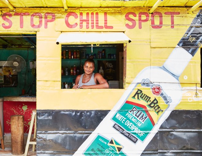 Rum Bar na Jamajce